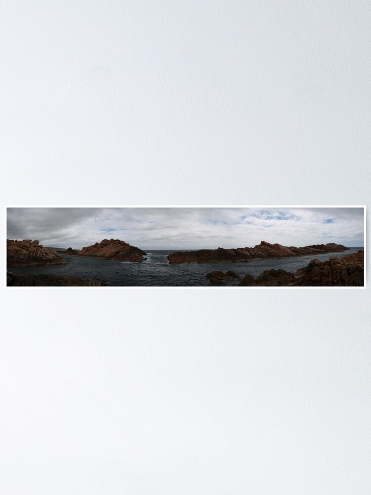 Alternate view of Canal Rocks panorama Poster