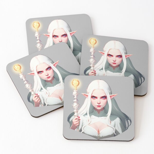Item preview, Elf illusionist character designed and sold by HiPolly.