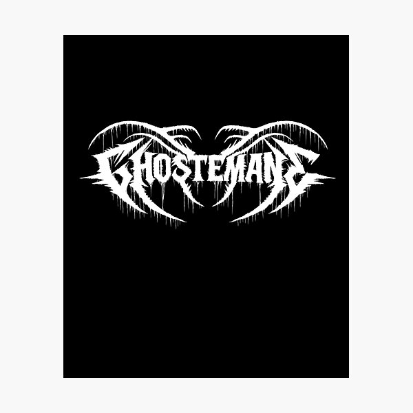 Download Ghostemane Black And White Art Wallpaper | Wallpapers.com