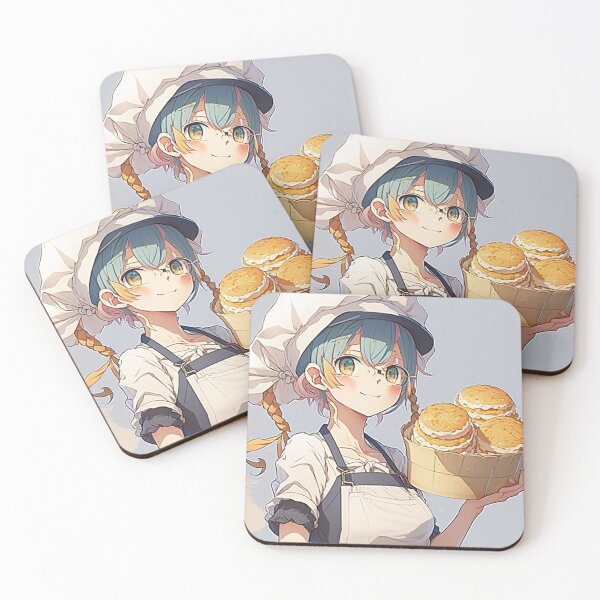 Item preview, Cute girl making bread  designed and sold by kyoungwon Woo.