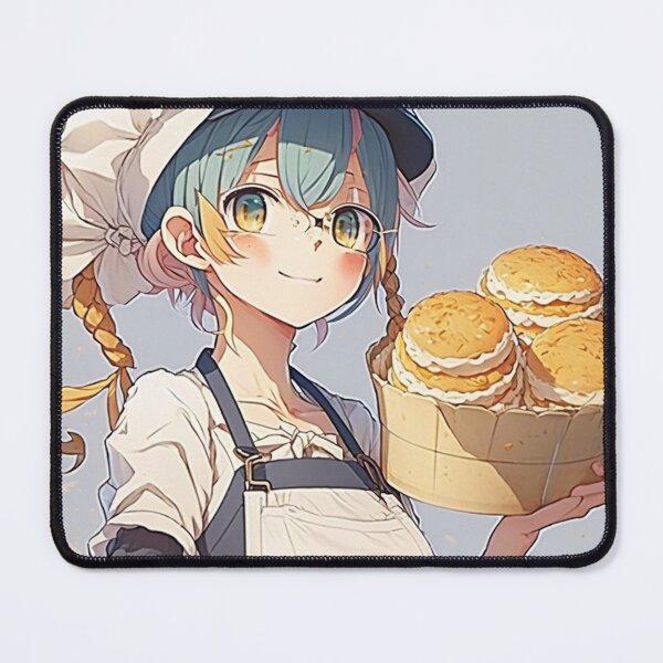 Item preview, Cute girl making bread  designed and sold by kyoungwon Woo.