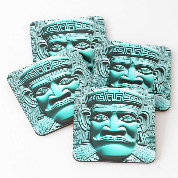 Item preview, Aztec wall art artifact  designed and sold by Thilina Kasthuriarachchi.