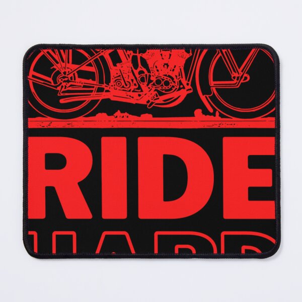 Item preview, MOTORCYCLE RIDE HARD - OLD SCHOOL STYLE RED   designed and sold by MarkhamJudy.