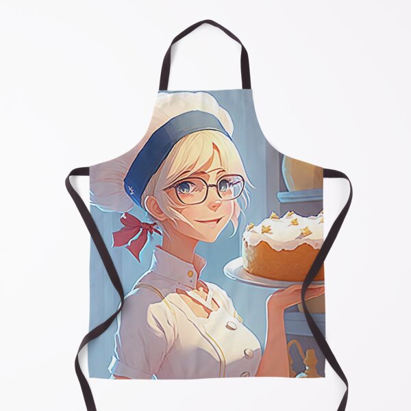 Item preview, Cute girl making bread  designed and sold by kyoungwon Woo.