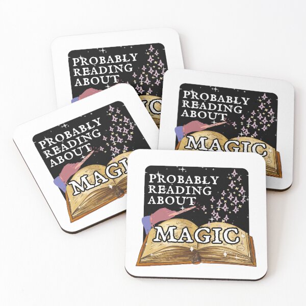Item preview, Bookish Probably Reading About Magic designed and sold by J-Creative-.