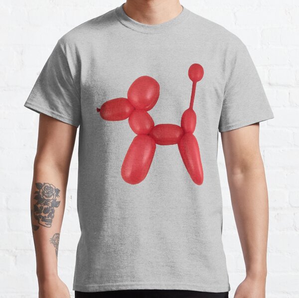 Red Balloon Dog Classic T-Shirt