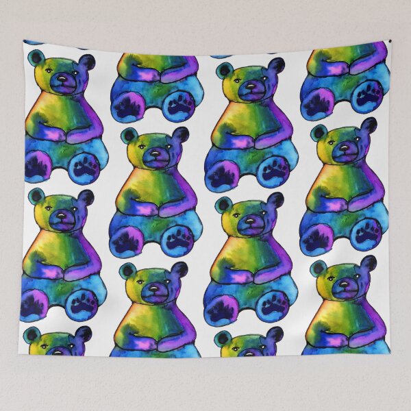 Item preview, Rainbow Bear designed and sold by Kari Sutyla.