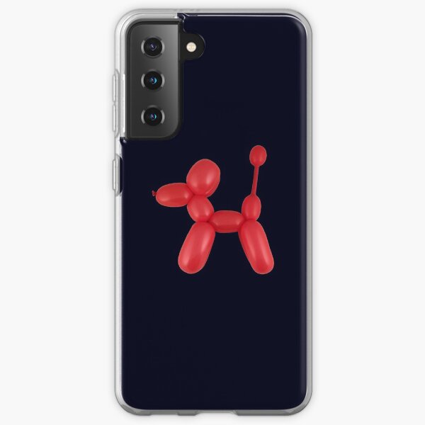 Red Balloon Dog Samsung Galaxy Soft Case