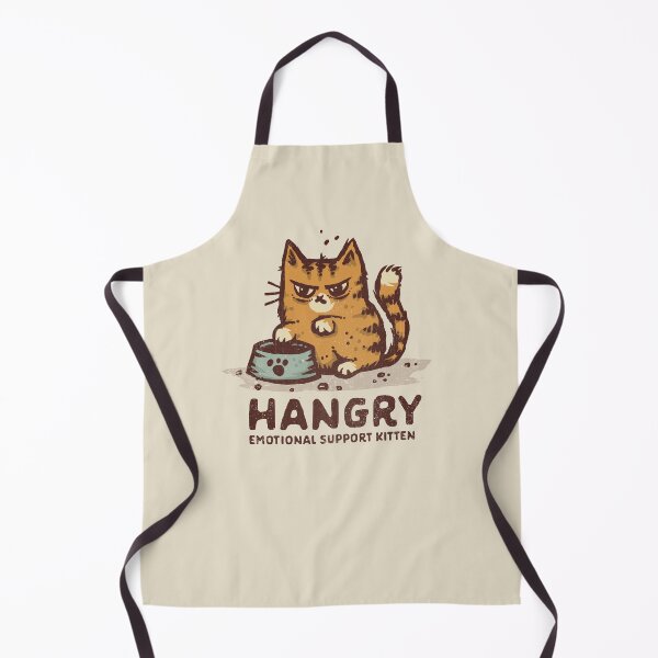 Item preview, Hangry Emotional Support Kitten designed and sold by kg07.