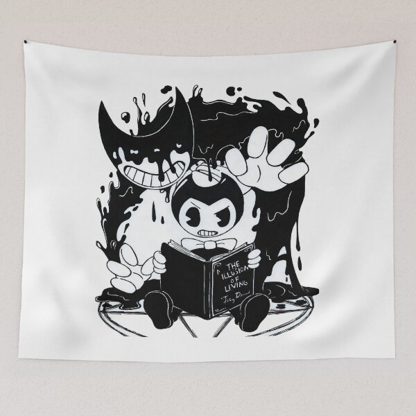 Item preview, bendy and the ink machine designed and sold by kitchellpostle.