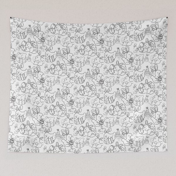Item preview, Super Bunny Workshop! Bunnies Everywhere! designed and sold by Pressler girls Designs.