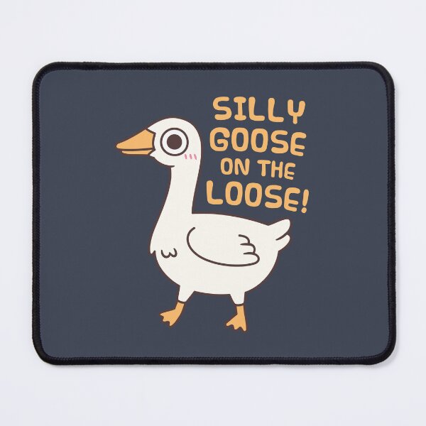 Item preview, Cute Silly Goose On The Loose Funny Saying designed and sold by rustydoodle.