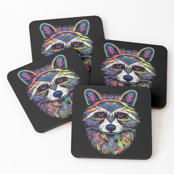 Item preview, Radiant Raccoon Rascals designed and sold by GuerillaXGarage.