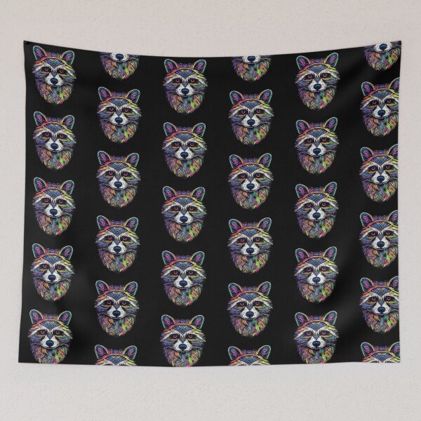 Item preview, Radiant Raccoon Rascals designed and sold by GuerillaXGarage.