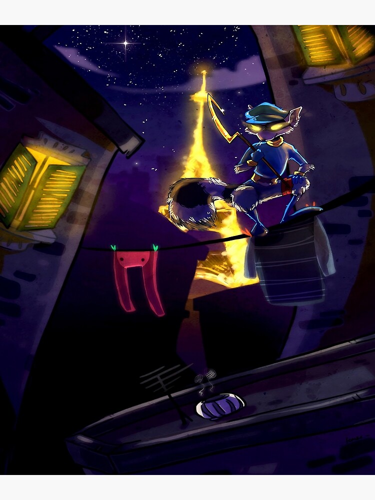 Sly Cooper 2 Band of Thieves Poster for Sale by AlyssaFoxah