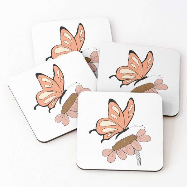 Item preview, Butterfly on flower designed and sold by Ashlison.