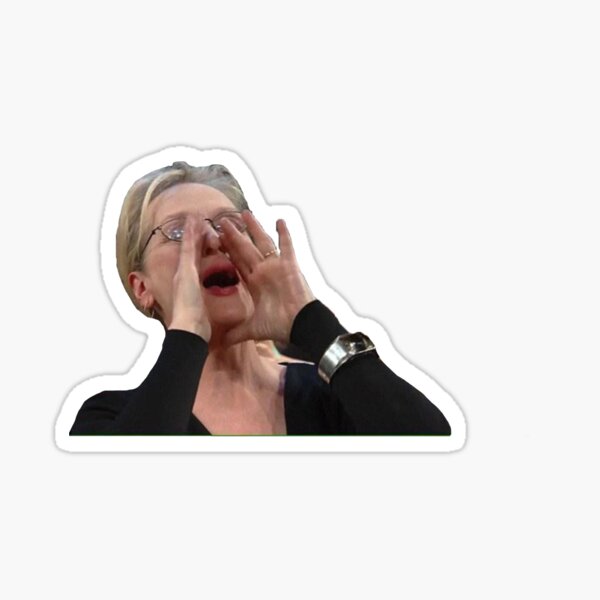 Meryl Streep Meme Sticker By Alyssabrooks27 Redbubble Meryl Streep Meme Sticker By Alyssabrooks27 Redbubble