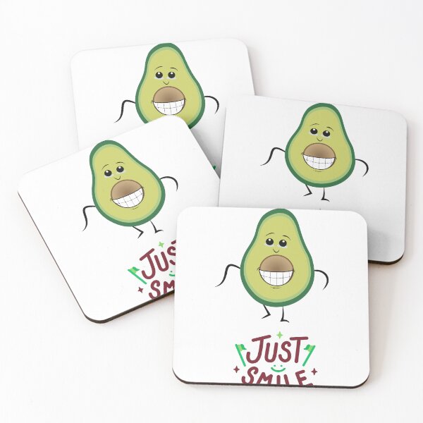 Item preview, smiling Avocado, Just smile designed and sold by azizbenmed.