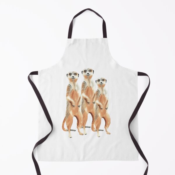 Item preview, Cute Meerkats on the lookout designed and sold by Abstractdiva.