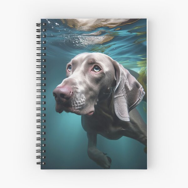 Artikelvorschau, Weimaraner unter Wasser: 4 entworfen und verkauft von ebrawne.