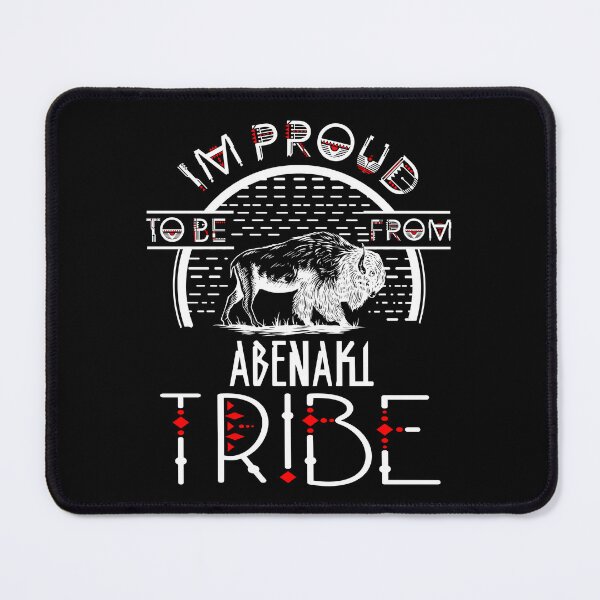 Aperçu de l'œuvre Abenaki Tribe Native American Indian fier tipi rétro créée et vendue par nativeStor.