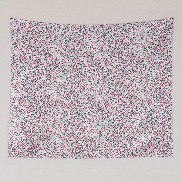 Item preview, Abstract Surface Pattern 4th of July Red White Blue Polka Dots designed and sold by MoePark.
