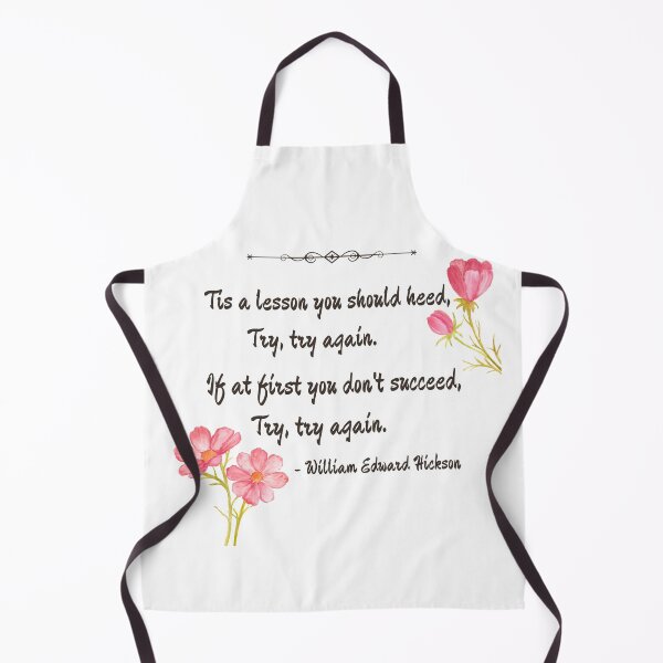 Item preview, Try Again Motivational Quote designed and sold by Usagi-Kun.