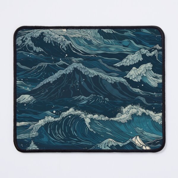 Item preview, Night Waves designed and sold by SpartanEmpire.