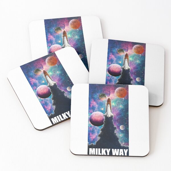 Item preview, Milky Way05 : Milky Way Galaxy Solar System Cute Funny Astronomy Pun Gift T-Shirt, sticker etc.  designed and sold by RitPisat.