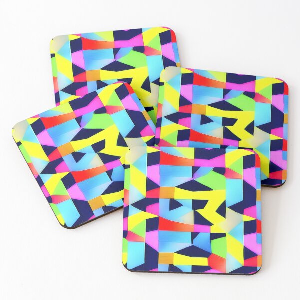 Item preview, Abstract Vivid Color Pattern designed and sold by calibrit.