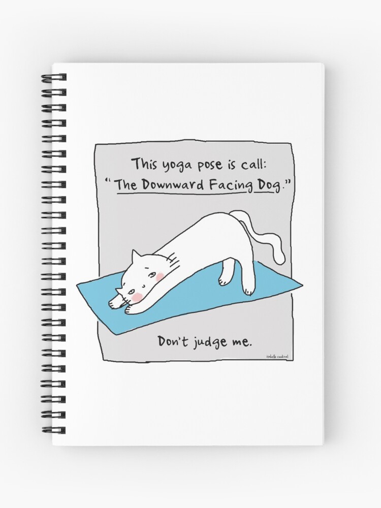 Yoga Cat Notebook