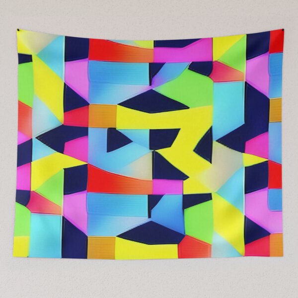 Item preview, Abstract Vivid Color Pattern designed and sold by calibrit.