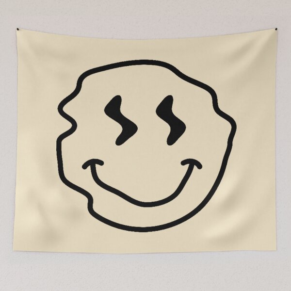 Aperçu de l'œuvre smiley bancal créée et vendue par peggyyolder.