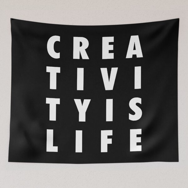 Item preview, CREATIVITY IS LIFE designed and sold by oldskooldesign.
