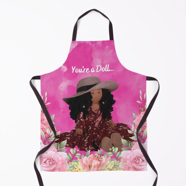 Item preview, Lady Boho Burgundy in Hat  designed and sold by Blaqworldollart.