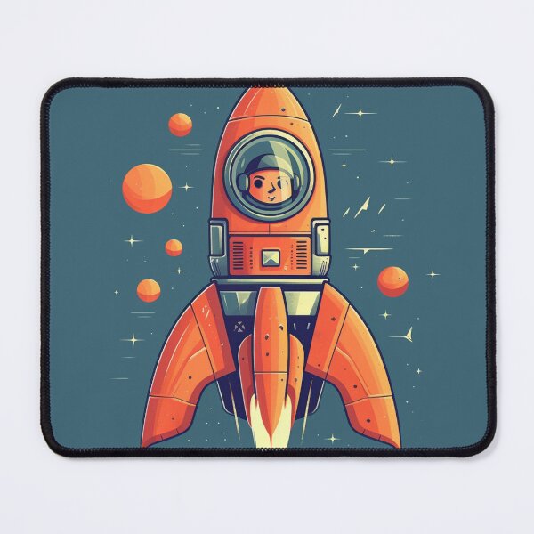 Item preview, Rocket Man designed and sold by SpartanEmpire.
