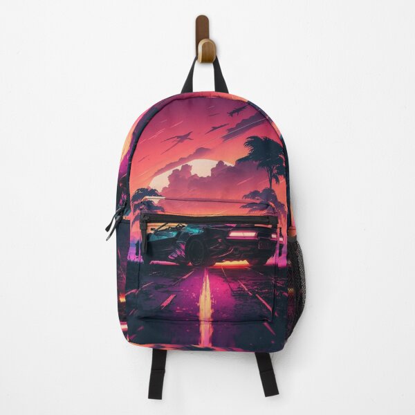 Item preview, Retro Cyberpunk Watercolor Car designed and sold by RESToRAPTOR.