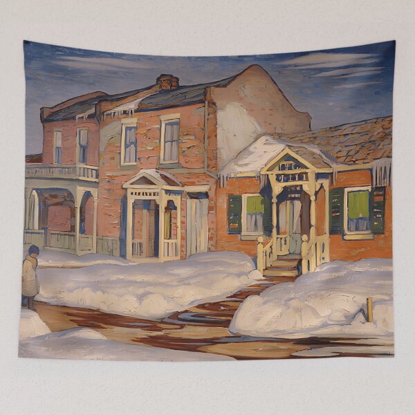 Item preview, Wellington Street, 1910, by Lawren Harris designed and sold by TheRedVineyard.