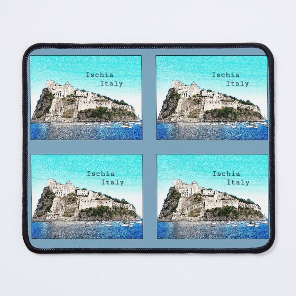 Item preview, Castle on the Island of Ischia Italy designed and sold by CannoliCritters.