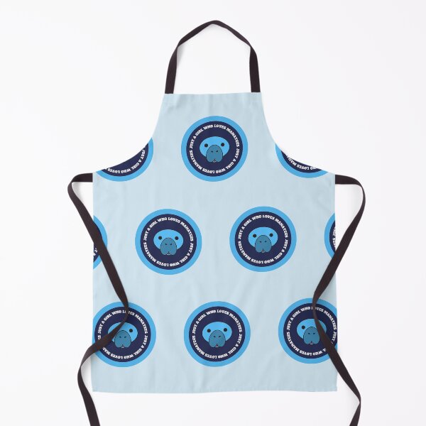 Item preview, Cute manatee - blue designed and sold by LaBelleMaison.