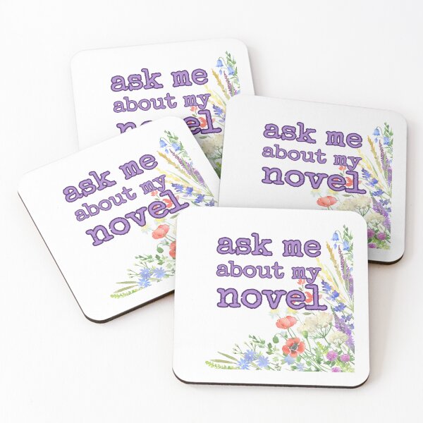 Item preview, Author Bookish Writing Ask Me About My Novel designed and sold by J-Creative-.