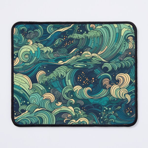 Item preview, Perfect Storm Ocean Waves designed and sold by Deep-Indigo.