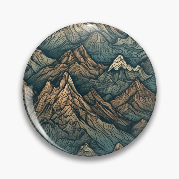 Artikelvorschau, Blue Mountain Vintage-Muster entworfen und verkauft von Dream Sequins.