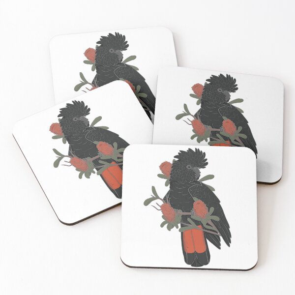 Item preview, Male Red tailed black cockatoo designed and sold by SnowpeaSoph.