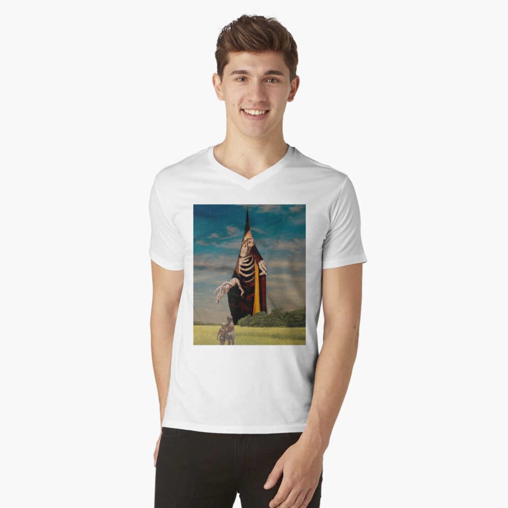 Item preview, V-Neck T-Shirt designed and sold by Vintage-Linear.