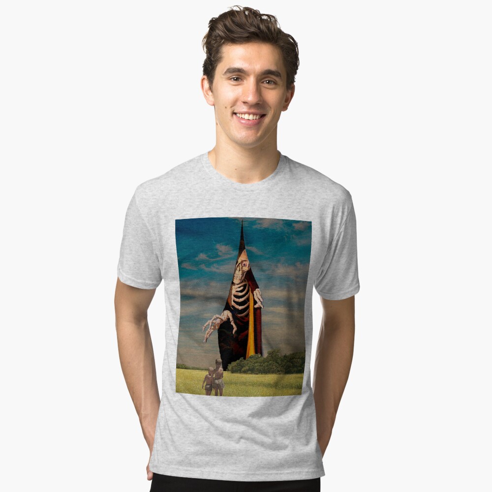 Item preview, Tri-blend T-Shirt designed and sold by Vintage-Linear.
