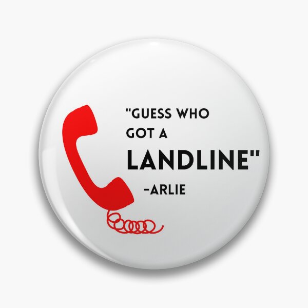 Item preview, Arlie Band Landline Song Quote designed and sold by Hayjay317.