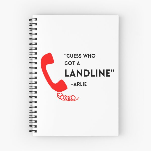 Item preview, Arlie Band Landline Song Quote designed and sold by Hayjay317.