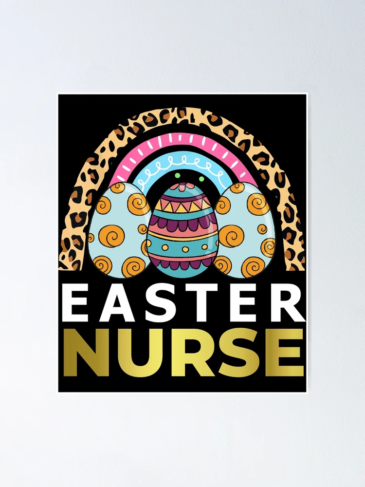 Every Bunnys Favorite Nurse Badge Reel Easter Bunny Spring RN Badge Nurse Badge  Acrylic Badge 