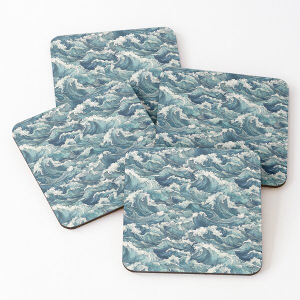 Item preview, Beautiful Blue Ocean Wave Design designed and sold by sbaker955.